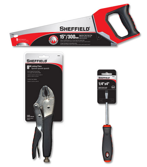 Sheffield Tool Line Packaging